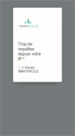 Mobile Screenshot of guyhoquet-immobilier-miribel.com